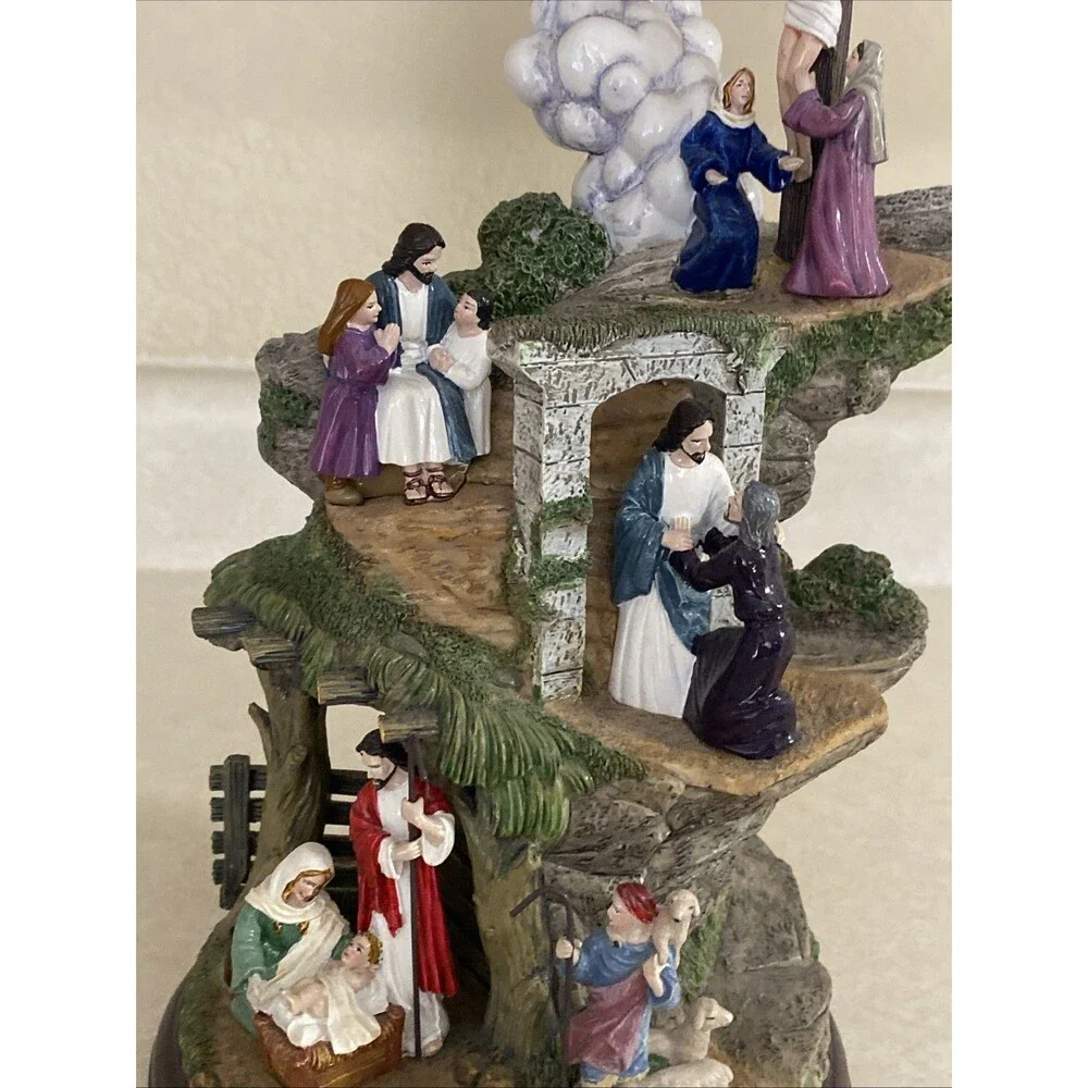Bradford Exchange Thomas Kinkade Life of Christ sculpture 